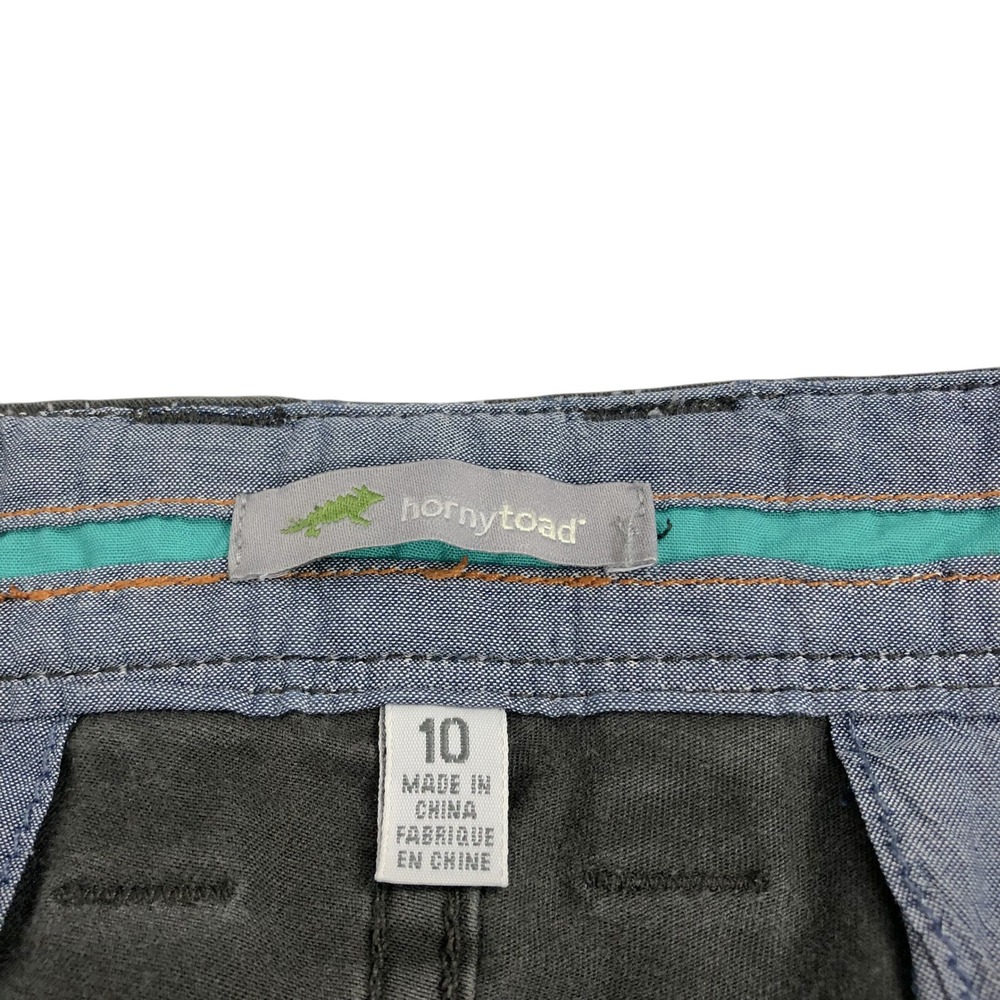 Horny Toad Womens Highroad Pants Chino Straight Leg Size 10 Hiking Outdoor READ - Picture 8 of 15